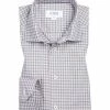 Schlussverkauf ✨ ETON Hemd 3510/79573/29 Slim Fit, Twill, Grau kariert, Blau ⌛