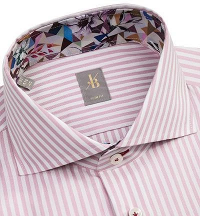 Schlussverkauf 😉 Jacques Britt Hemd Roma Mix 463010/40 Slim Fit, Baumwolle, Rosa-weiß gestreift, Rosa 🌟 2 Schlussverkauf 😉 Jacques Britt Hemd Roma Mix 463010/40 Slim Fit, Baumwolle, Rosa-weiß gestreift, Rosa 🌟 – Bild 2