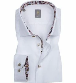 Top 10 ✔️ Jacques Britt Hemd Como Mix 463000/01 Slim Fit, Baumwolle, Weiß 🔔