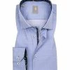 Brandneu 🛒 Jacques Britt Hemd Como Mix 463101/12 Slim Fit, Twill, Bleu, Blau 💯