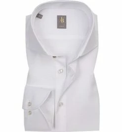 Bestpreis 😀 Jacques Britt Hemd Roma 463260/01 Slim Fit, Baumwolle, Weiß 👏