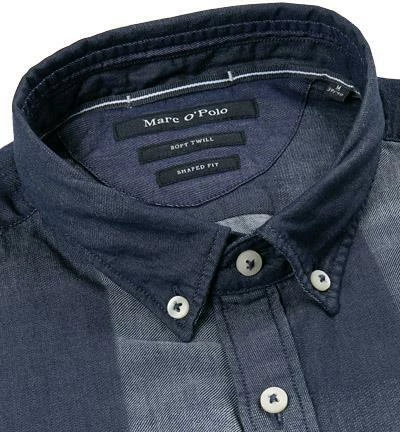 Neu ❤️ Marc O'Polo Hemd 828 7225 42326/R87 👖 Jeanshemd, Shaped Fit, Baumwolle, Blau kariert, Combo 🎉 2 Neu ❤️ Marc O'Polo Hemd 828 7225 42326/R87 👖 Jeanshemd, Shaped Fit, Baumwolle, Blau kariert, Combo 🎉 – Bild 2