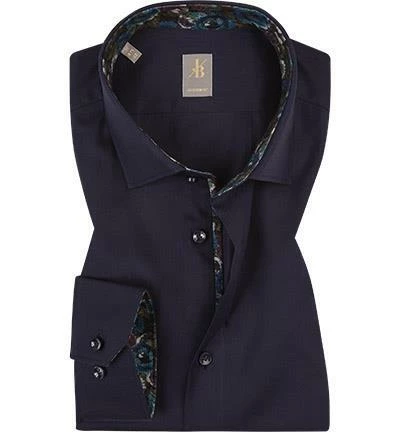 Auslauf ✨ Jacques Britt Hemd Como Mix EL 433102/19 Custom Fit, Twill, Extra langer Arm, Dunkelblau 🧨 1 Auslauf ✨ Jacques Britt Hemd Como Mix EL 433102/19 Custom Fit, Twill, Extra langer Arm, Dunkelblau 🧨