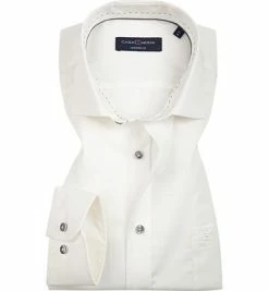 Angebote 😉 CasaModa Hemd 006549/002 Modern Fit, Popeline, Creme, Weiß 😀