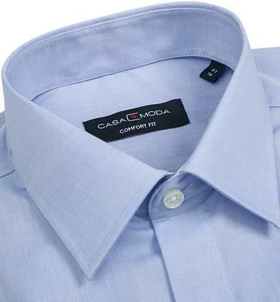 Neu 🤩 CasaModa Hemd 006058/115 Comfort Fit, Popeline, Extra kurzer Arm, Bleu, Blau 👏 2 Neu 🤩 CasaModa Hemd 006058/115 Comfort Fit, Popeline, Extra kurzer Arm, Bleu, Blau 👏 – Bild 2