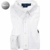 Bestes Angebot 🥰 Polo Ralph Lauren Hemd 710654408/003 Piqué, Weiß, Weiß (003) ❤️