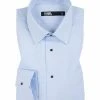 Blitzangebot 😉 KARL LAGERFELD Hemd 605000/61/500699/620 Modern Fit, Popeline, Hellblau 👍
