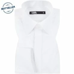 Angebote ✨ KARL LAGERFELD Hemd 605008/60/500699/10 Modern Fit, Baumwolle, Weiß 🛒