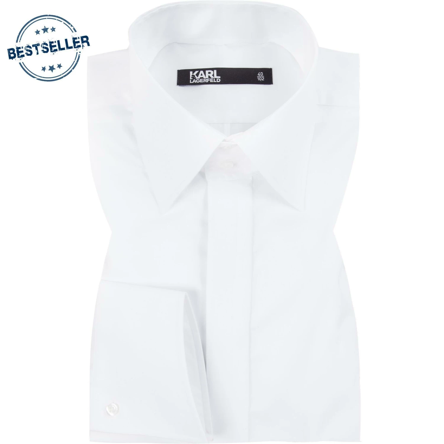 Angebote ✨ KARL LAGERFELD Hemd 605008/60/500699/10 Modern Fit, Baumwolle, Weiß 🛒 1 Angebote ✨ KARL LAGERFELD Hemd 605008/60/500699/10 Modern Fit, Baumwolle, Weiß 🛒