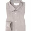 Blitzangebot ⭐ ETON Hemd 3991/61511/34 Slim Fit, Twill, Hellbraun, Braun 🔥