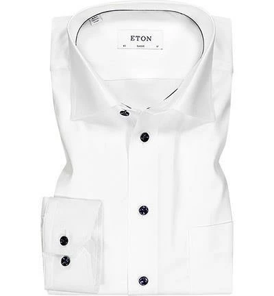 Aktion 🥰 ETON Hemd 3000/00169/00 Classic Fit, Twill, Weiß 🔔 1 Aktion 🥰 ETON Hemd 3000/00169/00 Classic Fit, Twill, Weiß 🔔