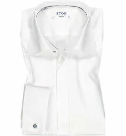 Budget 🎁 ETON Hemd 3000/70818/00 Super Slim Fit, Twill, Weiß 😀