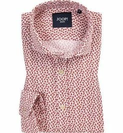 Besorgen ⭐ JOOP! Hemd Hanjo 30013410/610 Baumwolle, Rot gemustert, Rot ❤️