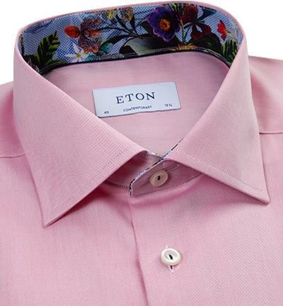 Schlussverkauf 💯 ETON Hemd 3000/00495/52 Contemporary Fit, Twill, Rosé, Rosa ✨ 2 Schlussverkauf 💯 ETON Hemd 3000/00495/52 Contemporary Fit, Twill, Rosé, Rosa ✨ – Bild 2