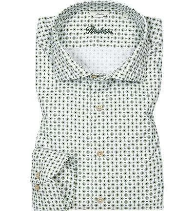 Auslauf 😉 Stenströms Hemd 775901/7783/431 Slimline, Twill, Weiß-grün gemustert, Grün 💯 1 Auslauf 😉 Stenströms Hemd 775901/7783/431 Slimline, Twill, Weiß-grün gemustert, Grün 💯