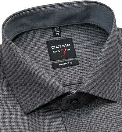 Schlussverkauf ❤️ OLYMP Level Five Body Fit 0531/64/67 Hemd, Baumwoll-Stretch, Dunkelgrau gemustert, Anthrazit 🤩 2 Schlussverkauf ❤️ OLYMP Level Five Body Fit 0531/64/67 Hemd, Baumwoll-Stretch, Dunkelgrau gemustert, Anthrazit 🤩 – Bild 2