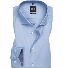 Am billigsten 😍 OLYMP Level Five Body Fit 0531/64/11 Hemd, Baumwoll-Stretch, Hellblau gemustert, Hellblau ❤️