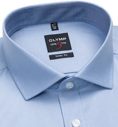 Am billigsten 😍 OLYMP Level Five Body Fit 0531/64/11 Hemd, Baumwoll-Stretch, Hellblau gemustert, Hellblau ❤️ 2 Am billigsten 😍 OLYMP Level Five Body Fit 0531/64/11 Hemd, Baumwoll-Stretch, Hellblau gemustert, Hellblau ❤️ – Bild 2