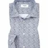 Bestes Angebot ✨ ETON Hemd 2085/79511/29 Slim Fit, Popeline, Weiß-dunkelblau gemustert, Marine-weiß 🥰