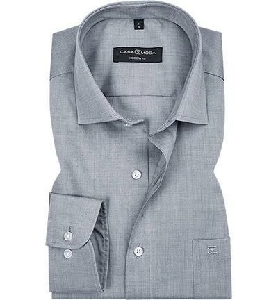 Billig 🎁 CasaModa Hemd 006539/705 Modern Fit, Popeline, Extra langer Arm, Hellgrau meliert, Grau 🎁 1 Billig 🎁 CasaModa Hemd 006539/705 Modern Fit, Popeline, Extra langer Arm, Hellgrau meliert, Grau 🎁