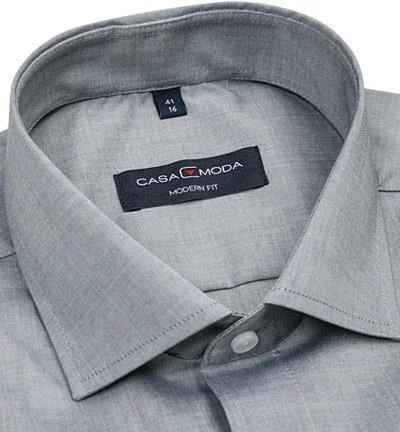 Billig 🎁 CasaModa Hemd 006539/705 Modern Fit, Popeline, Extra langer Arm, Hellgrau meliert, Grau 🎁 2 Billig 🎁 CasaModa Hemd 006539/705 Modern Fit, Popeline, Extra langer Arm, Hellgrau meliert, Grau 🎁 – Bild 2