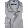 Coupon 🎁 CasaModa Hemd 006532/705 Modern Fit, Baumwolle, Extra langer Arm, Hellgrau meliert, Grau ✨