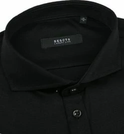 Neu ✔️ DESOTO Luxury Hemd Hai 10008-30/080 Jersey, Schwarz ⌛ -Hemden Verkaufsgeschäft 312910 norm2