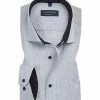 Aktion 🥰 CasaModa Hemd 393159400/800 Comfort Fit, Popeline, Nachtblau kariert, Schwarz ✔️