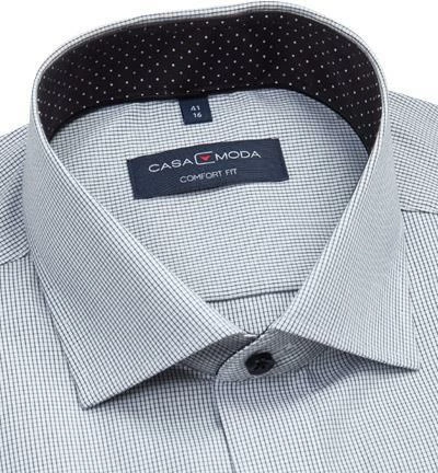 Aktion 🥰 CasaModa Hemd 393159400/800 Comfort Fit, Popeline, Nachtblau kariert, Schwarz ✔️ 2 Aktion 🥰 CasaModa Hemd 393159400/800 Comfort Fit, Popeline, Nachtblau kariert, Schwarz ✔️ – Bild 2