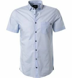 Brandneu 👍 JOOP! Hemd HaskoK_1_2-W 30009255/450 Kurzarmhemd, Popeline, Hellblau 🎁