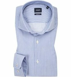 Großhandel 😀 JOOP! Hemd Panko 30014550/440 Slim Fit, Popeline, Blau gestreift, Hellblau ❤️