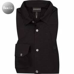 Billig ❤️ EMPORIO ARMANI Hemd 3G1CL5/1JQXZ/0920 Slim Fit, Jersey, Marineblau 👍