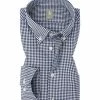 Rabatt 😀 Jacques Britt Hemd Treviso WP 551020/19 Perfect Fit, Oxford, Dunkelblau kariert, Dunkelblau 🧨