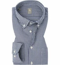 Rabatt 😀 Jacques Britt Hemd Treviso WP 551020/19 Perfect Fit, Oxford, Dunkelblau kariert, Dunkelblau 🧨