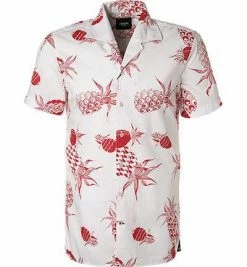 Beste Bewertungen von 🤩 JOOP! Hemd Hannes 30014411/610 Kurzarmhemd, Popeline, Rot-weiß gemustert, Rot-weiß 🎉