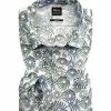 Blitzangebot 🎁 BOSS Hemd Mypop 50404147/100 Slim Fit, Baumwolle, Multicolor gemustert, Weiß ✔️