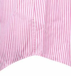 Aktion 🎉 Jacques Britt Hemd Como Mix 531021/40 Kurzarmhemd, Custom Fit, Baumwolle, Pink-weiß gestreift, Rosa 🔥 -Hemden Verkaufsgeschäft 315714 norm4