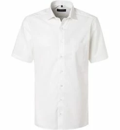 Großhandel ⭐ CasaModa Modern Fit 1/2 Kent 008530/002 Kurzarmhemd, Chambray, Weiß, Ecru ✔️