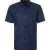 Angebote 🧨 Venti Hemd 001620/116 Kurzarmhemd, Modern Fit, Popeline, Navy, Nachtblau ⌛