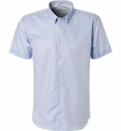 Angebote 🧨 bugatti Hemd 9451/38500/320 Kurzarmhemd, Modern Fit, Baumwolle, Blau , Pastellblau 😀