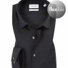 Brandneu 🎁 Calvin Klein Hemd K10K103025/001 Slim Fit, Popeline, Schwarz 🎁