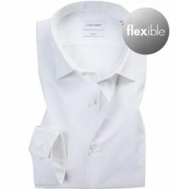 Beste Bewertungen von 🌟 Calvin Klein Hemd K10K103025/100 Slim Fit, Popeline, Weiß 😀