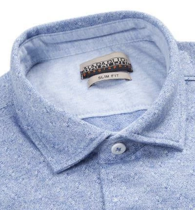 Coupon 🔥 NAPAPIJRI Hemd hellblau N0YIF5M13 Slim Fit, Baumwolle, Hellblau meliert 🤩 2 Coupon 🔥 NAPAPIJRI Hemd hellblau N0YIF5M13 Slim Fit, Baumwolle, Hellblau meliert 🤩 – Bild 2