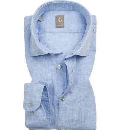 Großhandel 😀 Jacques Britt Hemd Rimini 551100/10 Perfect Fit, Reines Leinen, Hellblau ❤️ 1 Großhandel 😀 Jacques Britt Hemd Rimini 551100/10 Perfect Fit, Reines Leinen, Hellblau ❤️