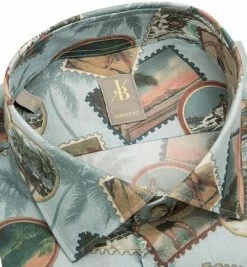 Besorgen 🎉 Jacques Britt Hemd Como 5511/17 Perfect Fit, Popeline, Multicolor gemustert, Blau 👍 -Hemden Verkaufsgeschäft 320053 norm2