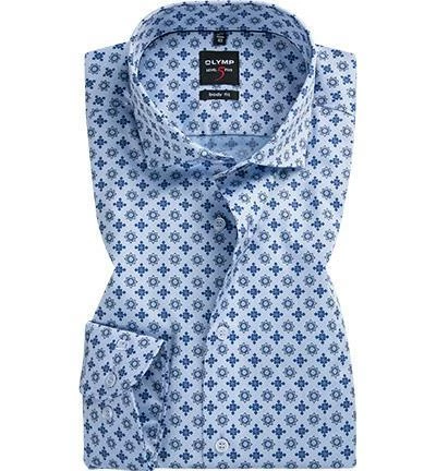 Blitzangebot 😉 OLYMP Level Five Body Fit 2039/34/19 Hemd, Baumwolle, Hellblau-royal gemustert, Helllblau ⭐ 1 Blitzangebot 😉 OLYMP Level Five Body Fit 2039/34/19 Hemd, Baumwolle, Hellblau-royal gemustert, Helllblau ⭐