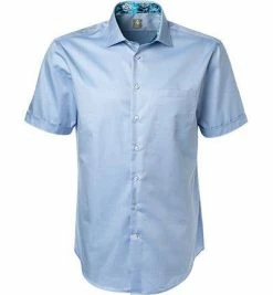 Top 10 🛒 Jacques Britt Hemd Como Mix 581200/11 Kurzarmhemd, Custom Fit, Baumwolle, Hellblau 🔔