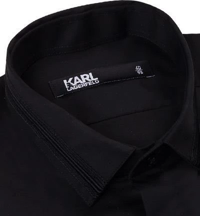 Blitzangebot 🤩 KARL LAGERFELD Hemd 605113/60/592699/990 Slim Fit, Popeline, Schwarz 😀 2 Blitzangebot 🤩 KARL LAGERFELD Hemd 605113/60/592699/990 Slim Fit, Popeline, Schwarz 😀 – Bild 2