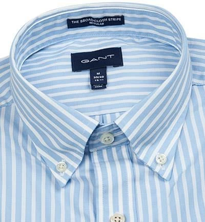 Rabatt 🥰 Gant Hemd 3062000/468 Regular Fit, Popeline, Hellblau gestreift, Hellblau 👏 2 Rabatt 🥰 Gant Hemd 3062000/468 Regular Fit, Popeline, Hellblau gestreift, Hellblau 👏 – Bild 2