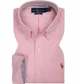 Besorgen 🔔 Polo Ralph Lauren Hemd 710767436/010 Custom Fit, Oxford, Rosé, Rosa ⌛